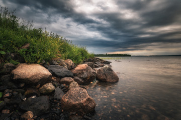 The heat was replaced by a cold cyclone