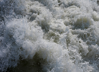 Wellen wasser waves water stream strömung schaum Meer Ocean