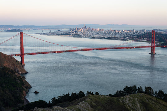 Fototapeta Beautiful photography of golden gate bridge