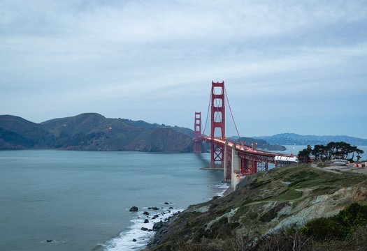 View of golden gate bridge 