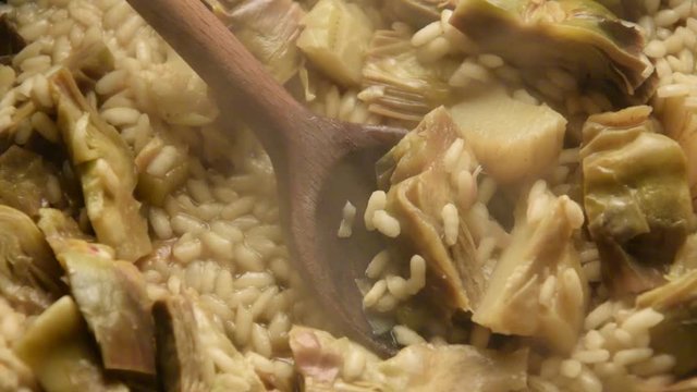 Risotto ai carciofi ft8102_0041 Cynara scolymus