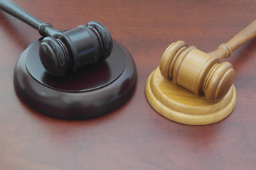 Different court decisions concept