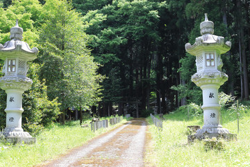 Yokoyama shrine in Shiga Pref, Japan