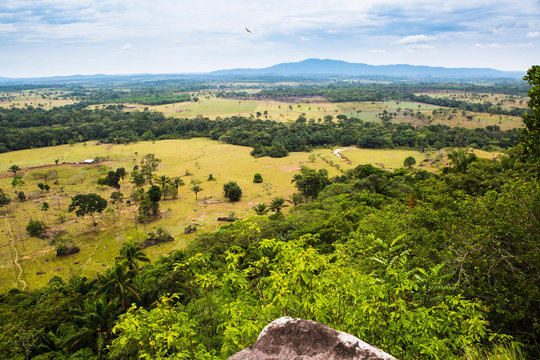 Landscape of Chiribiquete National Park, around San Jose del Guaviare, Colombia