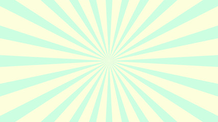 Vector rays of pastel blue and light yellow.
