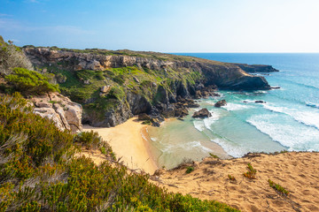 spiaggia costa oceano atlantico