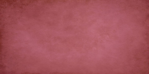 Red wide grunge effect texture.