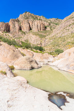 River and Sierra, Rancho La Joya, Ranch John Wayne, Durango, Mexico, Central America