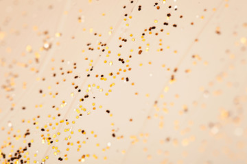 Close up of face liquid foundation texture.