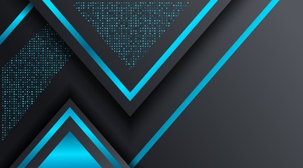 Black and Blue Techno Corporate Business Background Design Template © gilz_r