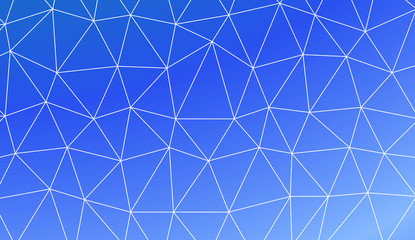 Colorful illustration in abstract triangles style with gradient. Modern pattern for a brand book. Vector illustration. Creative gradient color