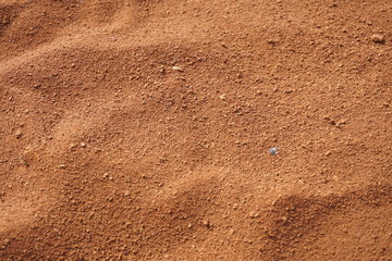 Abstract rough red soil texture 