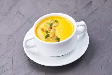 pumpkin cream soup