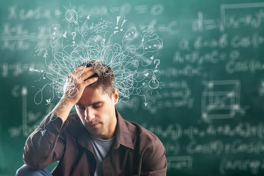 Adhd stress anxiety adult hard man mess