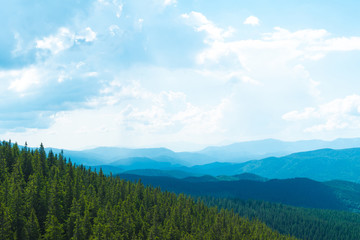 mountain hills beautiful mountain landscape