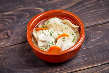 dumplings with meat