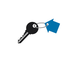 Key vector icon illustration template design 