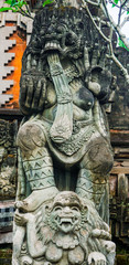 Architecture and statues in Bali