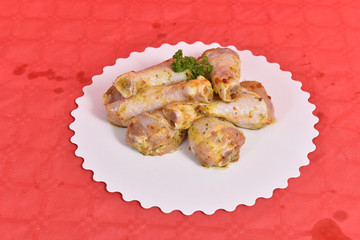 pilon de poulet aux herbes