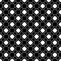 Black and white geometric design