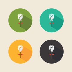 Garden Farm flat vector icon