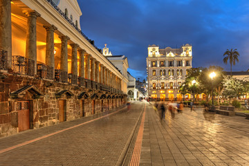 Fototapeta na wymiar Quito, Ecuador