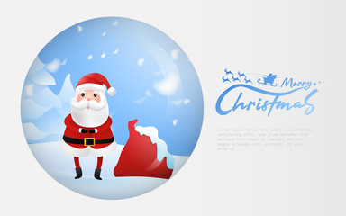 Christmas card background.