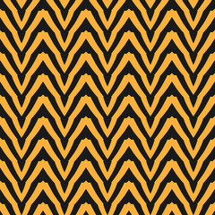 Black and yellow geometric design