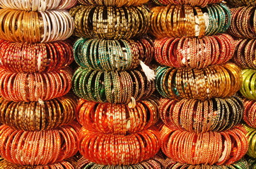 colorful bracelets