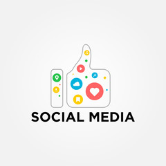 Social Media Day Vector Design Template