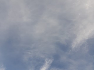 blue sky with clouds
