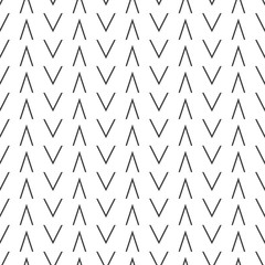 Black and white geometric design