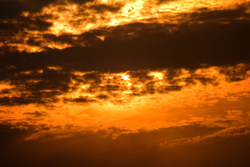 Fototapeta premium Sun and Cloud