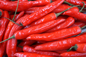 chilli red healthy hot food market chilli background
