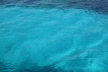 Transparence turquoise