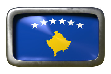 Kosovo flag sign