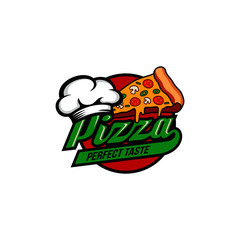 Pizza Logo Designs Vector