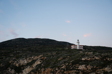 Isola del Giglio Capel Rosso Lighhouse