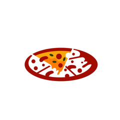 Pizza Logo Designs Vector