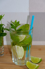 Mojito cocktail on the table
