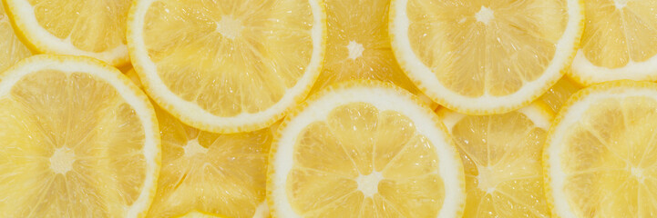 Lemons citrus fruits lemon banner collection food background fresh fruit