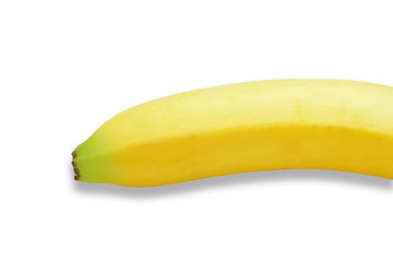 Fototapeta na wymiar colourful fruit pattern of fresh yellow bananas on colored background