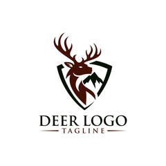 Deer Logo Vector