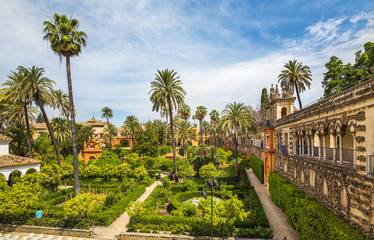Alcazar Palace in Sevilla. Spain