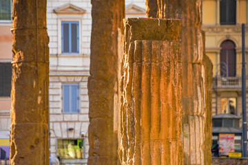 Traian Column detail in Rome