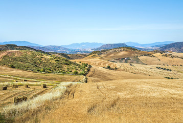 Obraz premium Beautiful landscape of Andalusia near Malaga