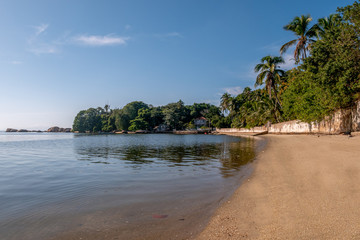 Paqueta, peaceful and bucolical tropical island scenery