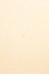 White dough as an abstract background