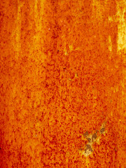 Rust on metal as abstract background