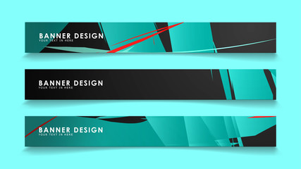 Simple abstract geometric banners with simple geometric banner spray vector banners .design illustration